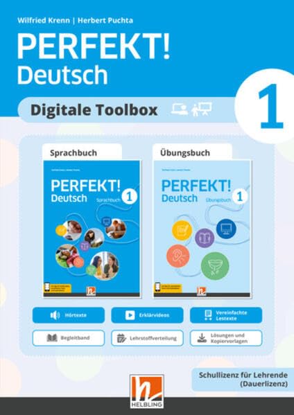 Product Image: PERFEKT! Deutsch 1 (LP 2023) | Digitale Toolbox - Schullizenz: Codebox Schullizenz