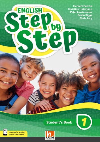 ENGLISH Step by Step 1 | Stundent's Book + E-Book (Lehrplan 2023): SbNr 210984 Foreign Languages ​​& Dictionaries