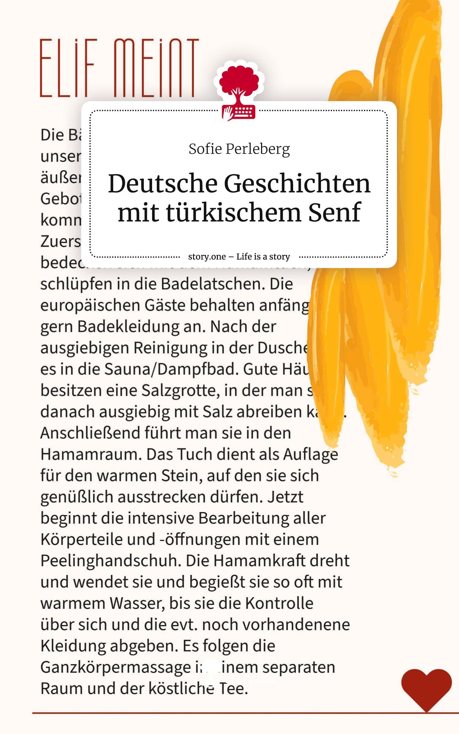 Deutsche Geschichten mit türkischem Senf. Life is a Story - story.one Leisure, Home & Garden