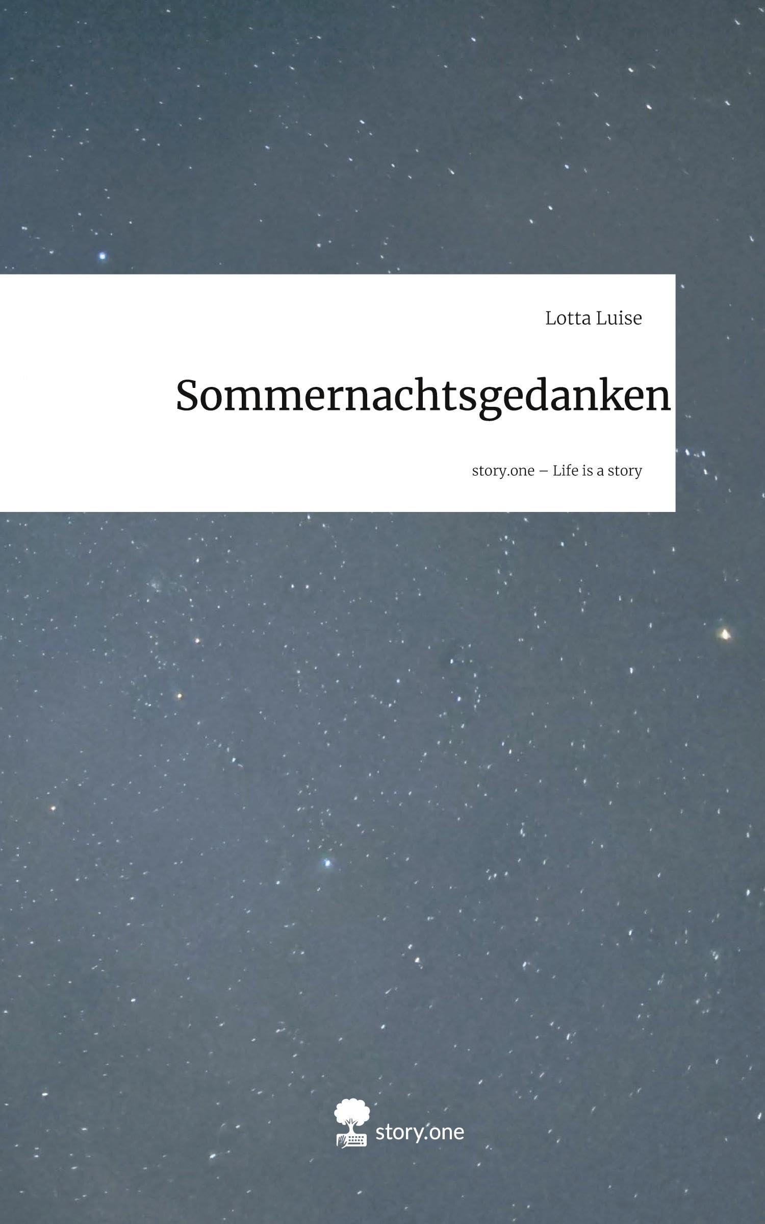 Sommernachtsgedanken. Life is a Story - story.one Contemporary literature