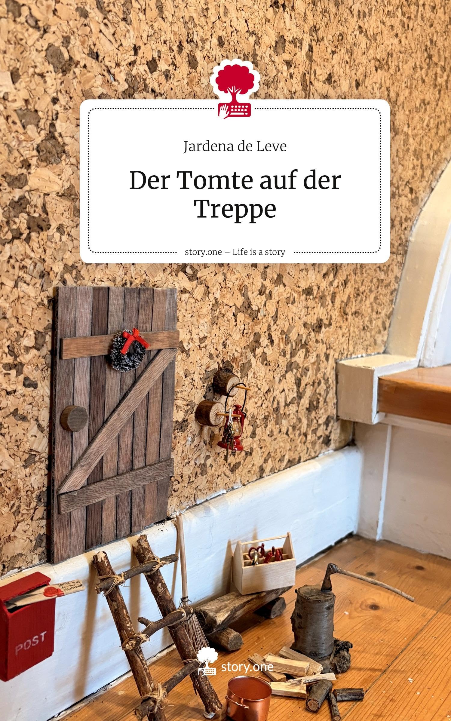 Der Tomte auf der Treppe. Life is a Story - story.one Personalities