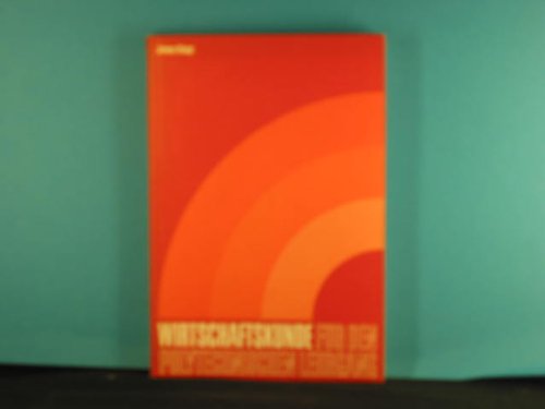 Wirtschaftskunde. Books