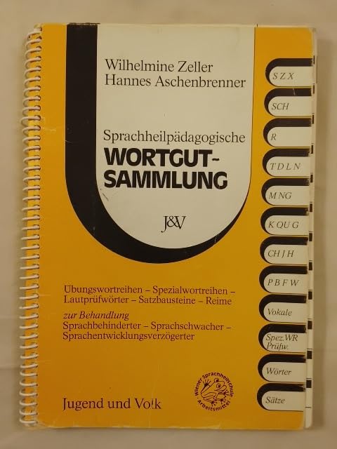 Sprachheilpädagogische Wortgutsammlung Books
