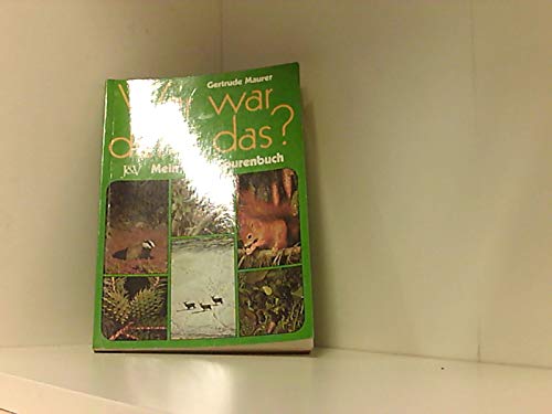 Wer war denn das?: Mein erstes Spurenbuch Books