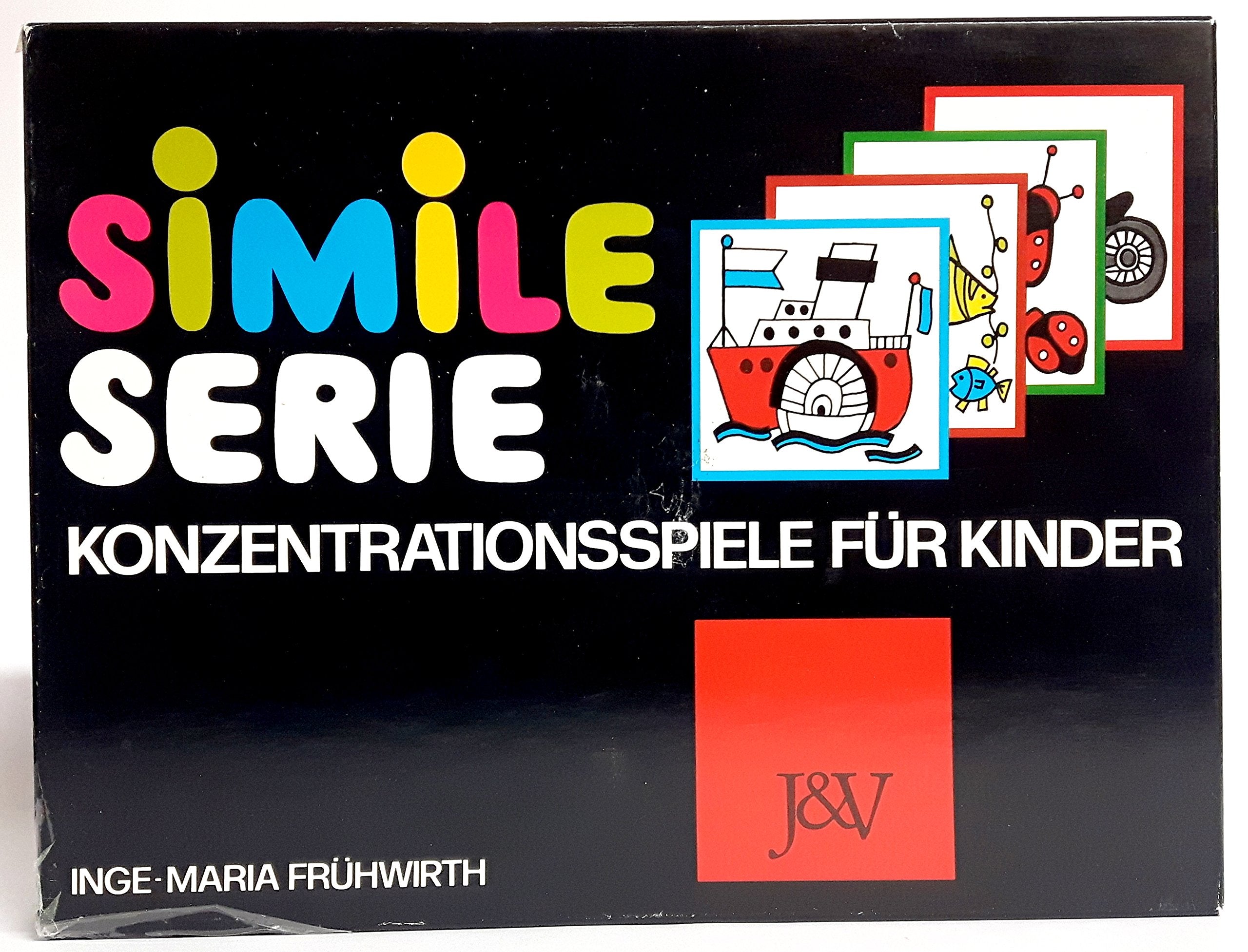 Simile Serie: Konzentrationsspiele für sprachgeschädigte Kinder. In neuer Rechtschreibung Books
