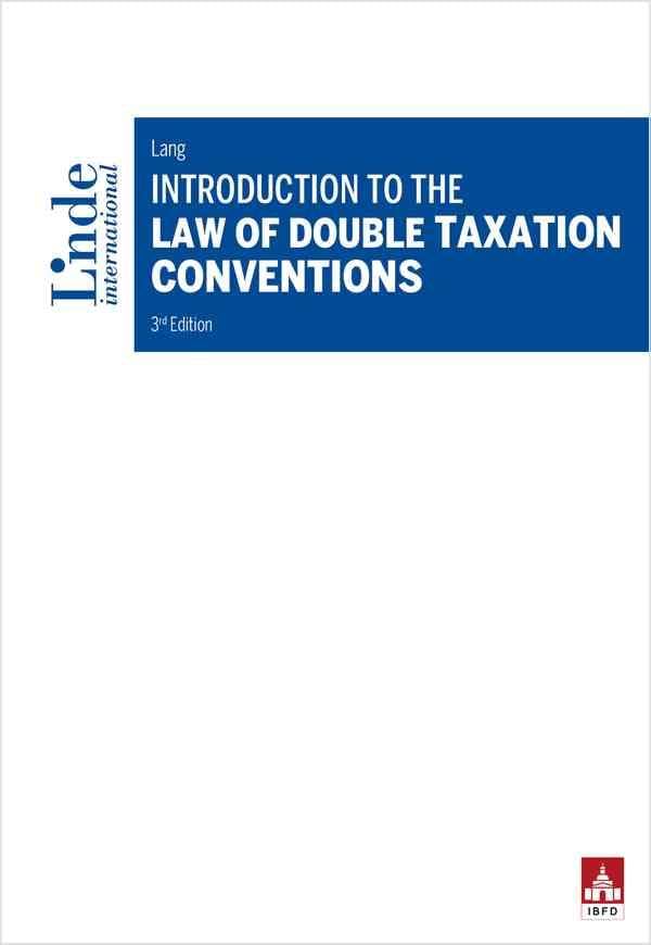 Introduction to the Law of Double Taxation Conventions book