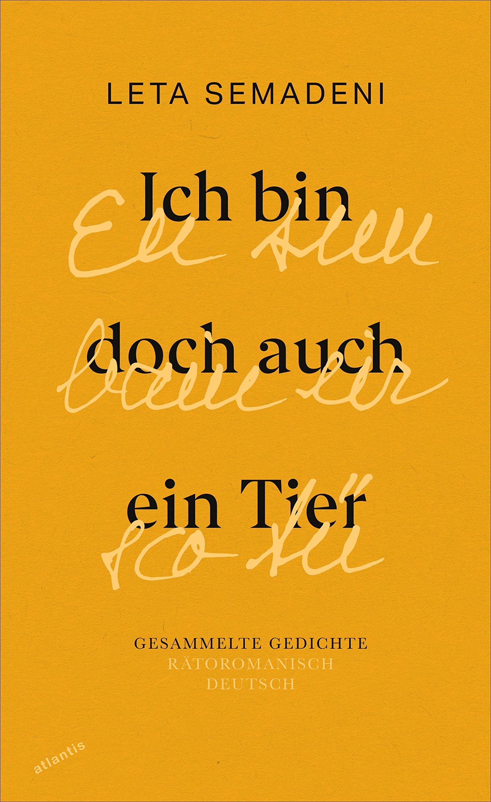 Ich bin doch auch ein Tier - Eu sun bain eir sco Tü Poetry