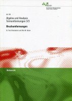 Product Image: AA 106 Algebra und Analysis - Termumformungen 3/3