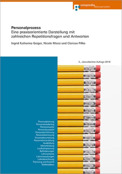 Personalprozess: Eine praxisorientierte Darstellung mit zahlreichen Repetitionsfragen und Antworten (HR-Fachleute) Law