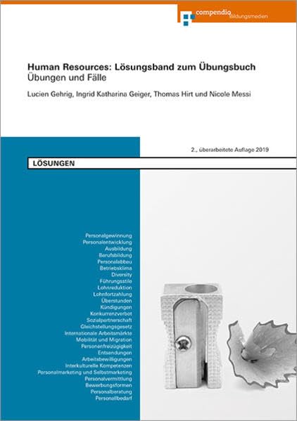 Human Resources: Lösungsband zum Übungsbuch: Übungen und Fälle (HR-Fachleute) Law