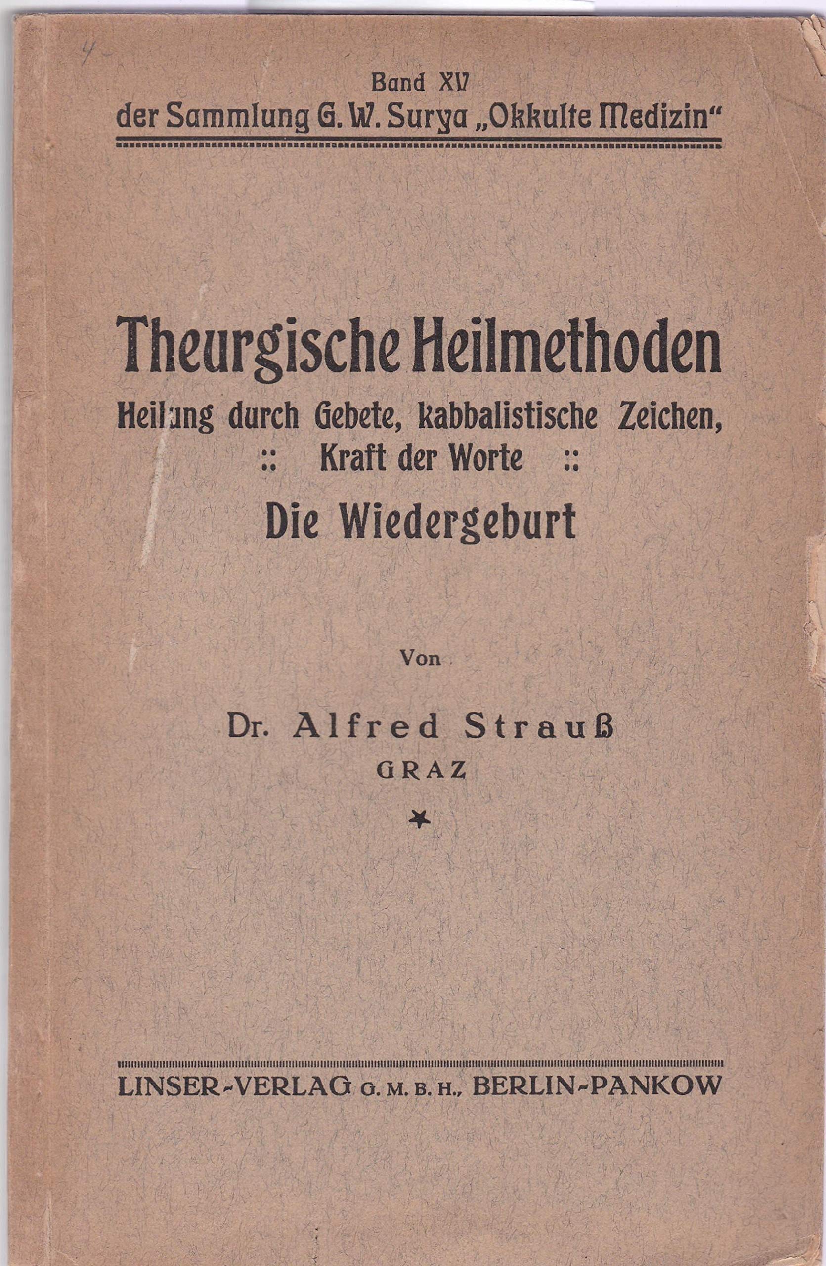 Theurgische Heilmethoden (Livre en allemand) book