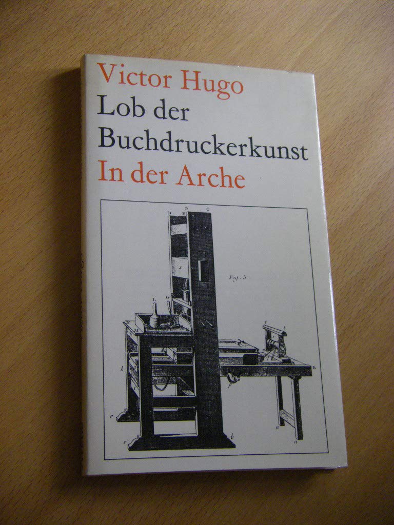 Lob der Buchdruckerkunst: Essay. (Franz.-Dt.) Architecture