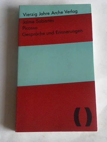 Picasso: Gespräche und Erinnerungen book