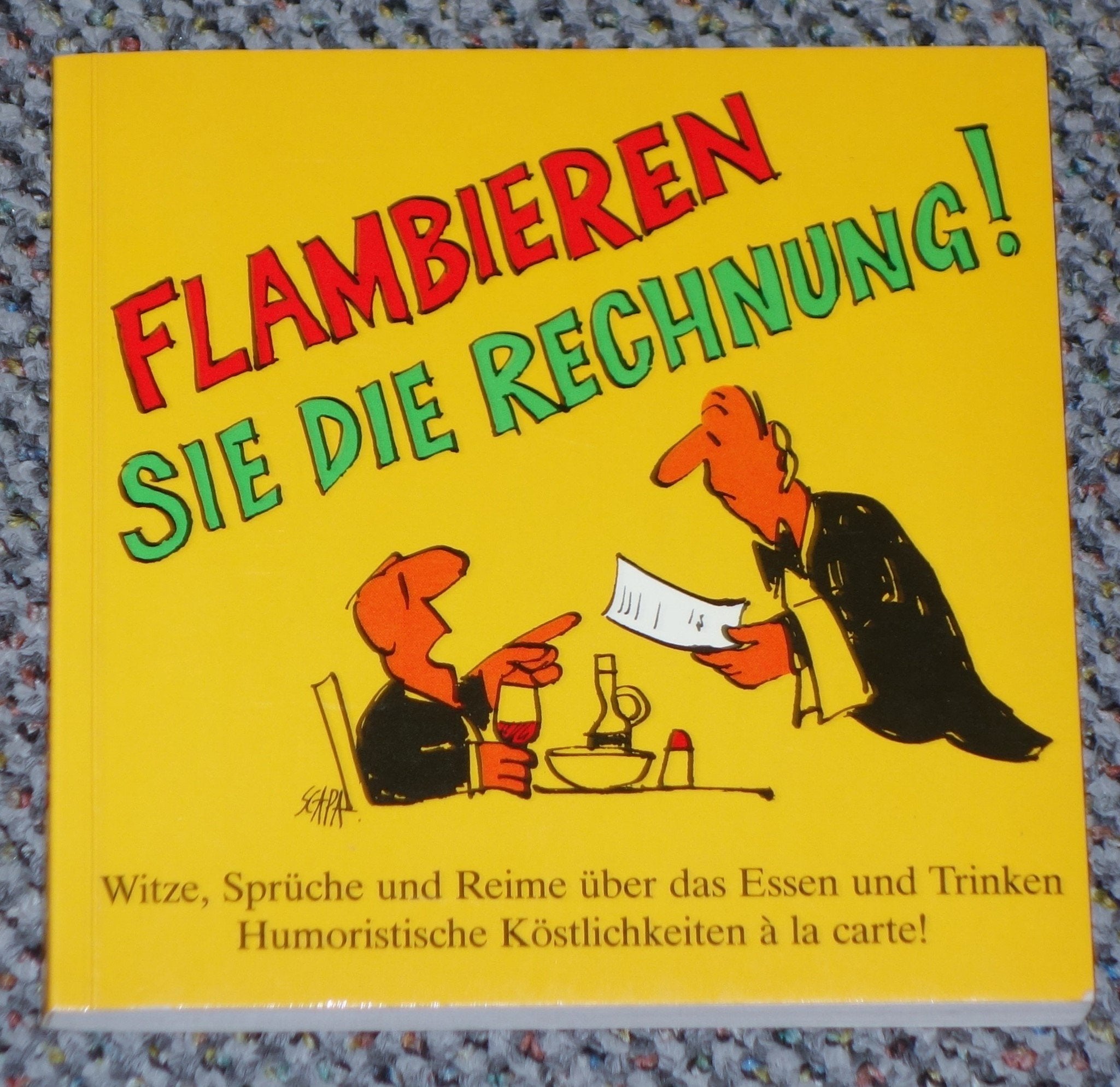 Product Image: Flambieren Sie die Rechnung