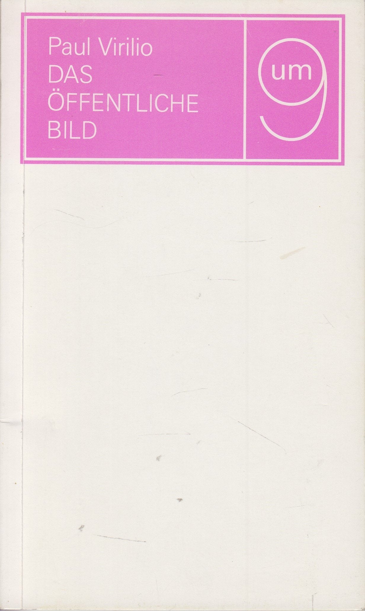 Das öffentliche Bild Media & Communication Books