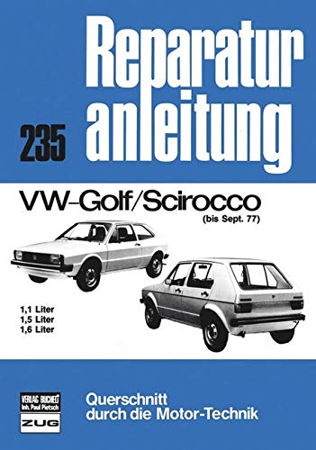 VW Golf Scirocco bis 09/77 Leisure, Home & Garden