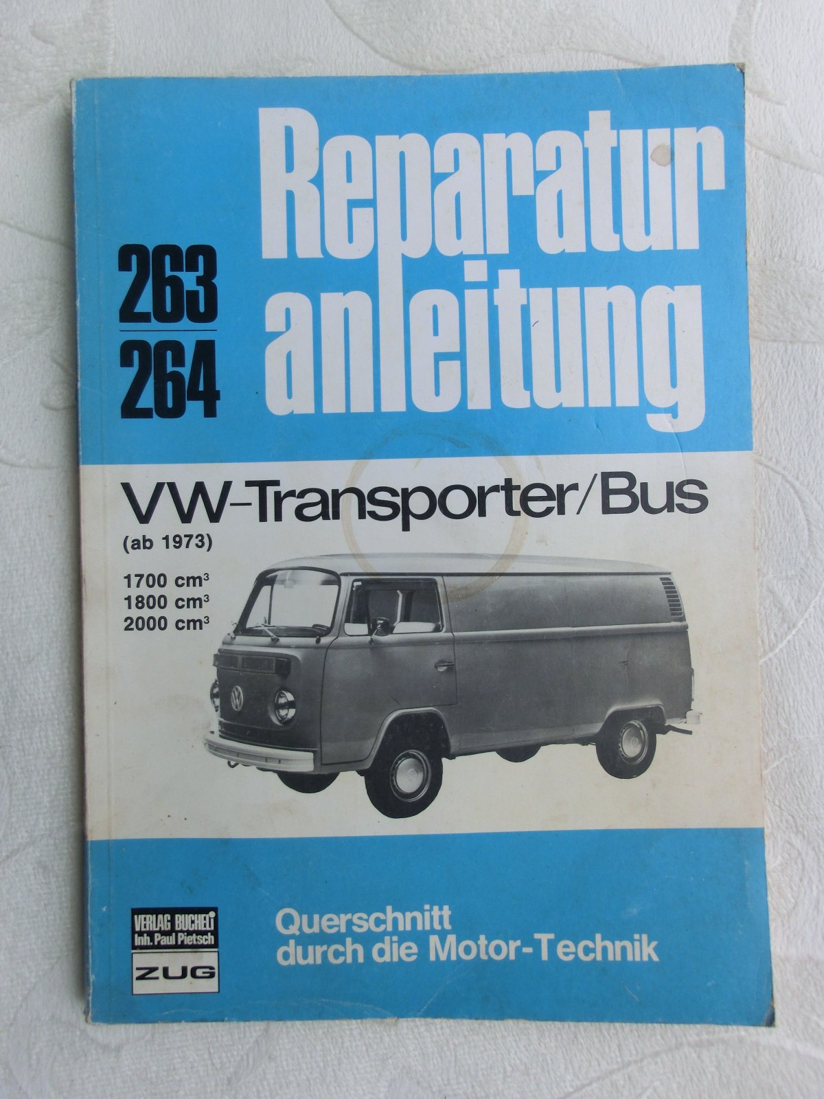 VW Transporter/Bus ab 1973: 1700/1800/2000 cm³ // Reprint der 3. Auflage 1977 (Reparaturanleitungen) Leisure, Home & Garden