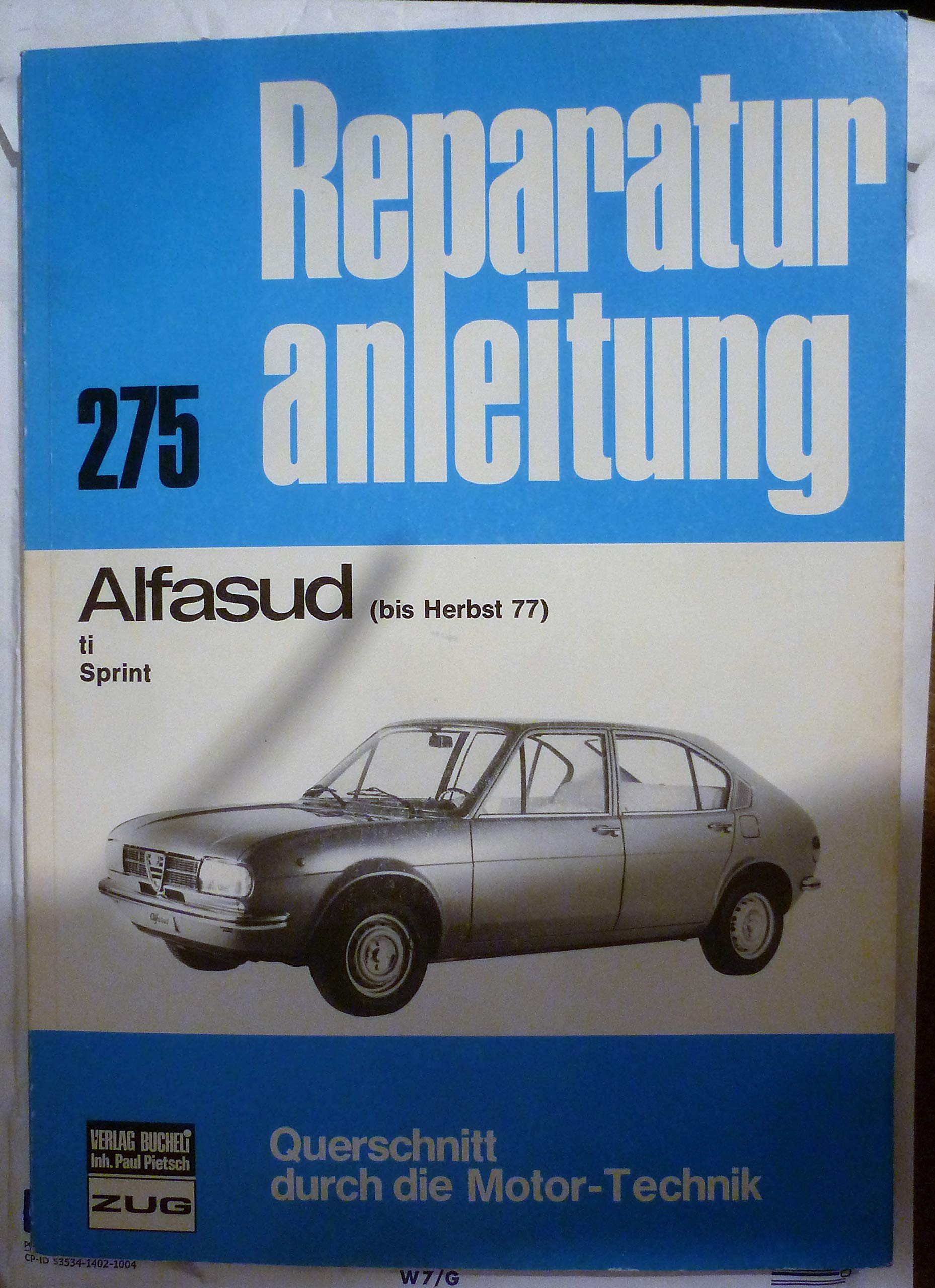 Alfasud: ti / Sprint // Reprint der 8. Auflage 1977 (Reparaturanleitungen) Leisure, Home & Garden