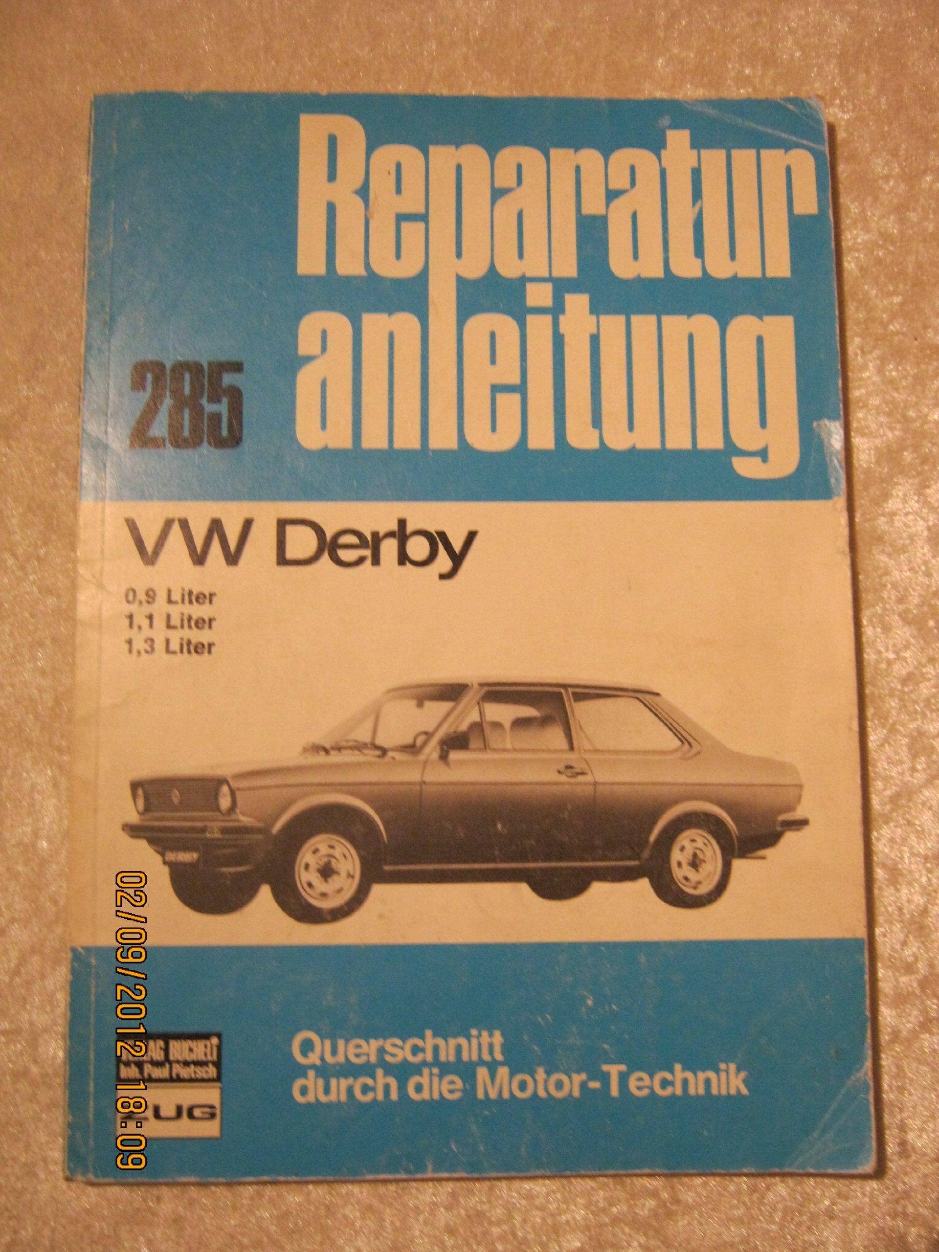 VW Derby 0,9-, 1,1- und 1,3- Liter- Motor. Books