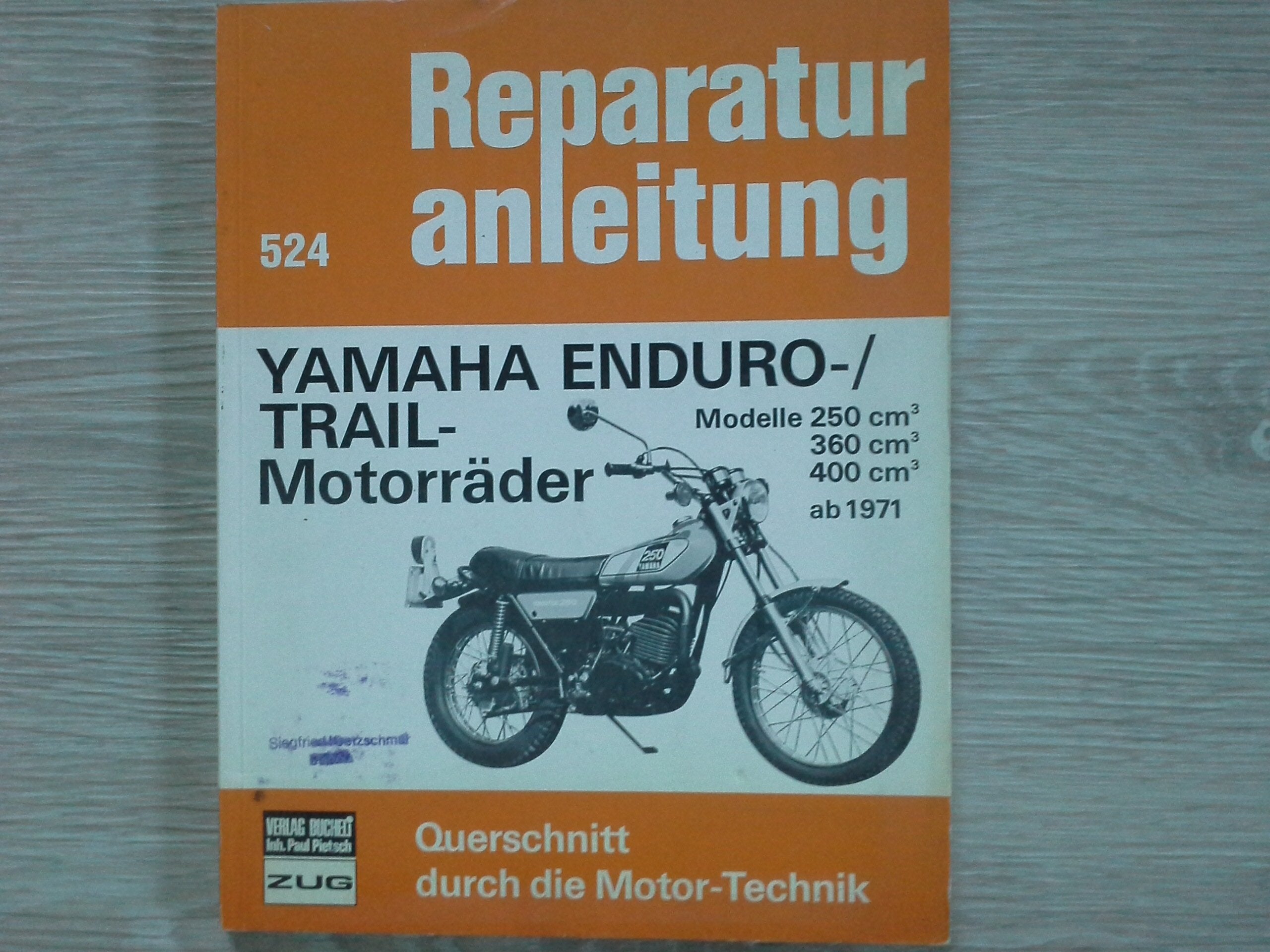 Yamaha Enduro / Trail- Motorräder (ab 1971). Modelle 250 ccm, 360 ccm, 400 ccm. Business & Technology