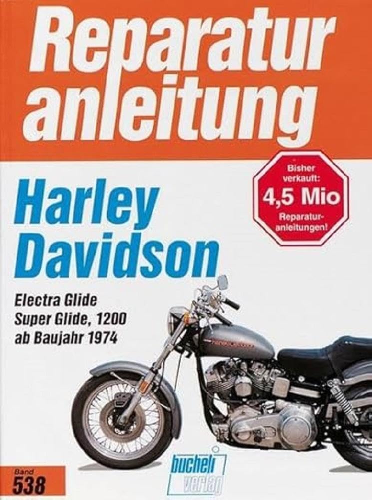 Harley Davidson Electra Glide / Super Glide Modelle FL, FLH, FX, FXE (ab Baujahr 1974) Leisure, Home & Garden