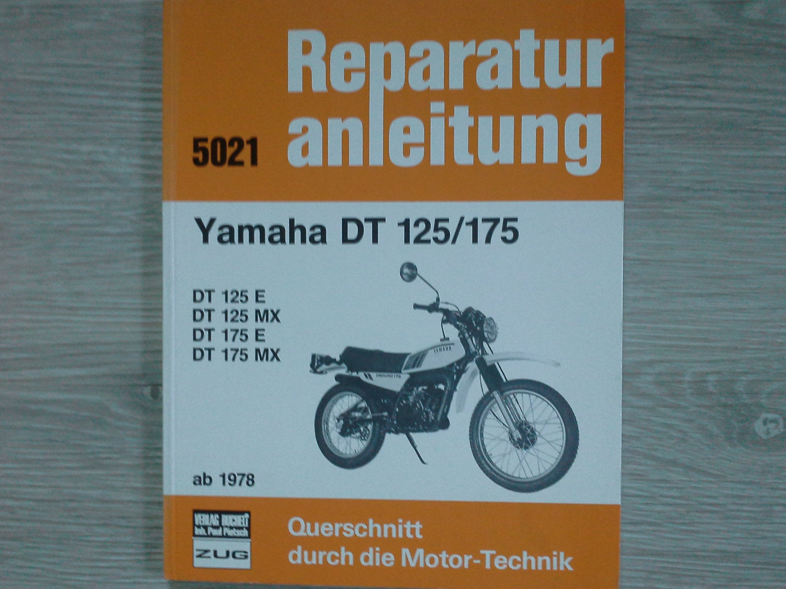 Yamaha DT 125/175 (DT 125 E, DT 125 MX, DT 175 E, DT 175 MX)ab 78. Books