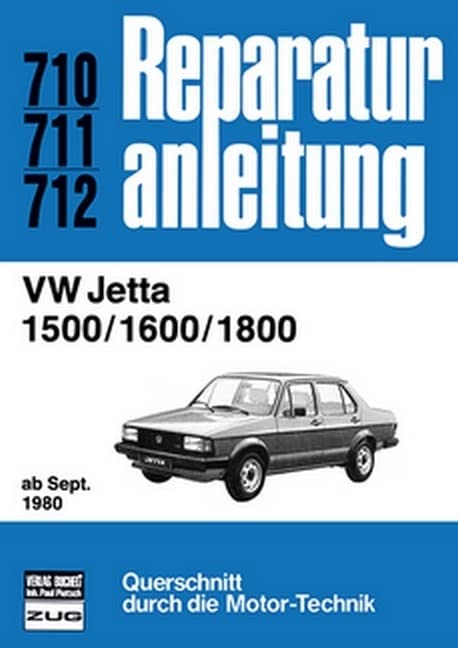 VW Jetta 1500 / 1600 / 1800 ab September 1980: Reprint der 12. Auflage 1983 (Reparaturanleitungen) Leisure, Home & Garden