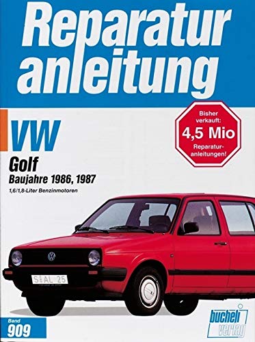 VW Golf C / CL / GL / GTi / GTi 16V 1986-1987 (Reparaturanleitungen) Leisure, Home & Garden