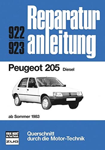 Peugeot 205 Diesel ab Sommer 1983 book