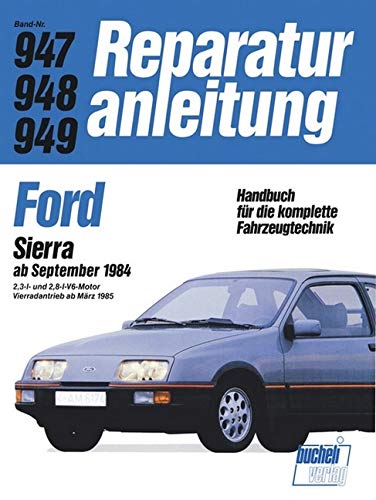 Ford Sierra V 6 (ab 84) 4x4 (ab 85) (Reparaturanleitungen) Leisure, Home & Garden