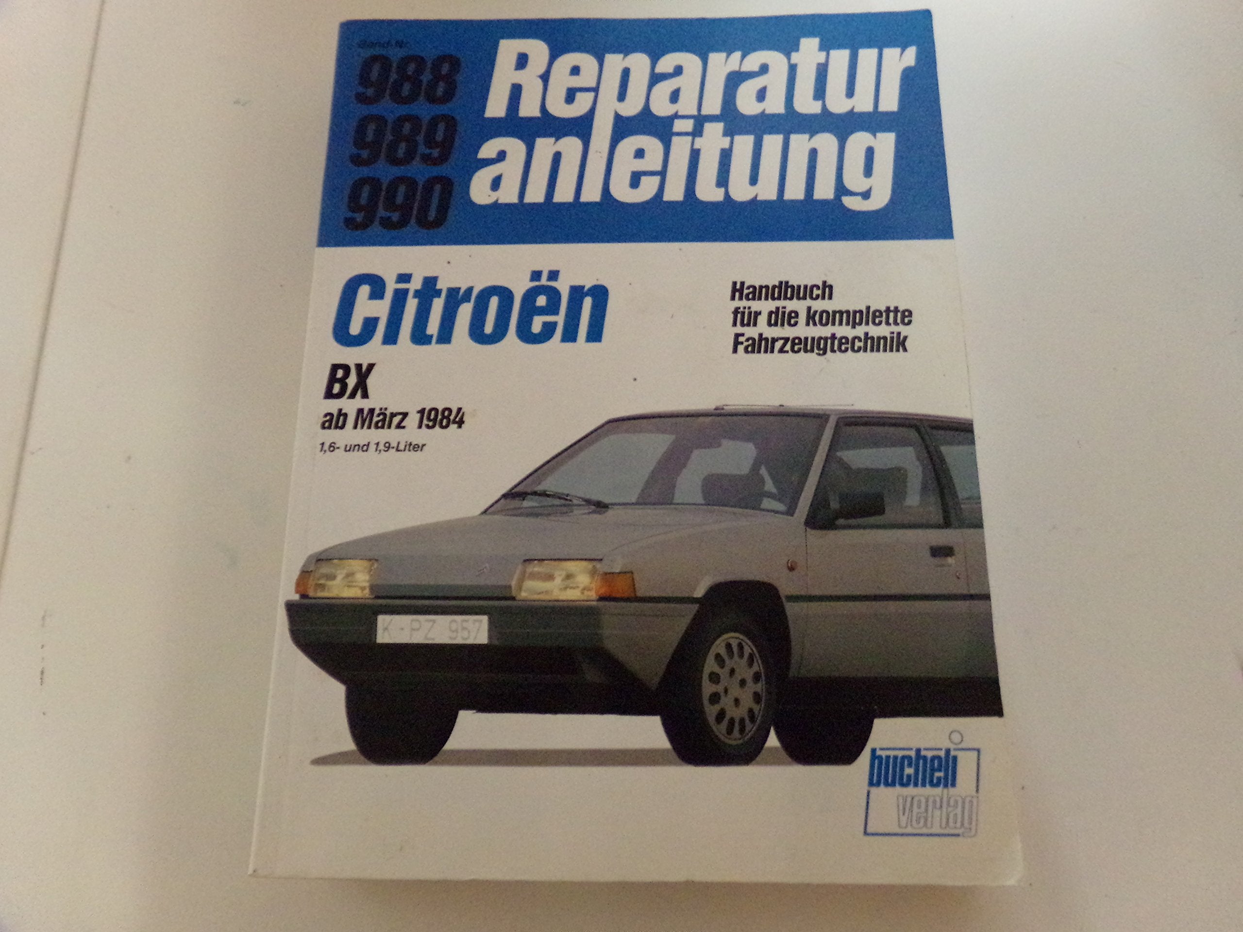 Citroën BX ab März 1984 Leisure, Home & Garden