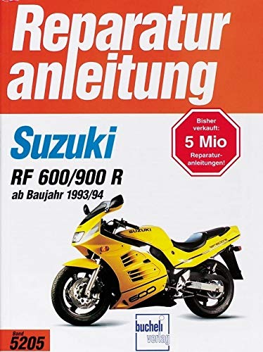 Suzuki RF 600 R/ RF 900 R (ab Baujahr 1993/94) (Reparaturanleitungen) Leisure, Home & Garden