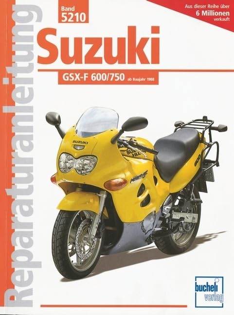 Suzuki GSX-F 600/750 ab Baujahr 1988 book