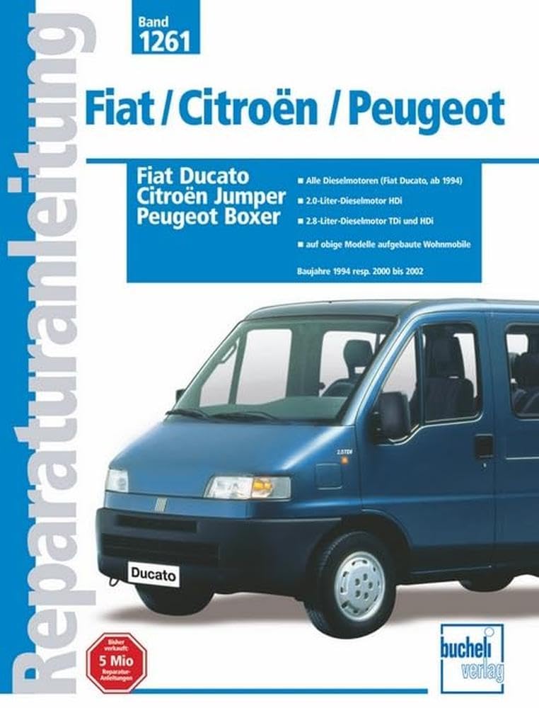 Fiat Ducato / Citroen Jumper / Peugeot Boxer Baujahre 1994 resp. 2000 bis 2002 Leisure, Home & Garden