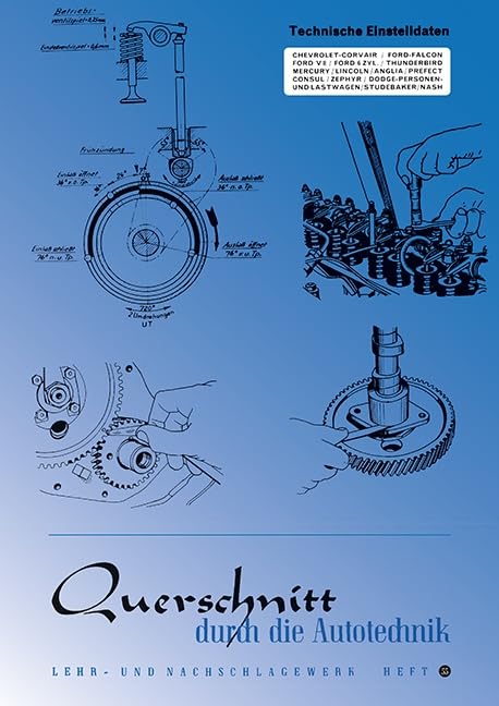 Technische Einstelldaten: Chevrolet-Corvair/Ford-Falcon/Ford V8/Thunderbird/Mercury/Linkoln/Anglia uvm. (Reparaturanleitungen) Leisure, Home & Garden