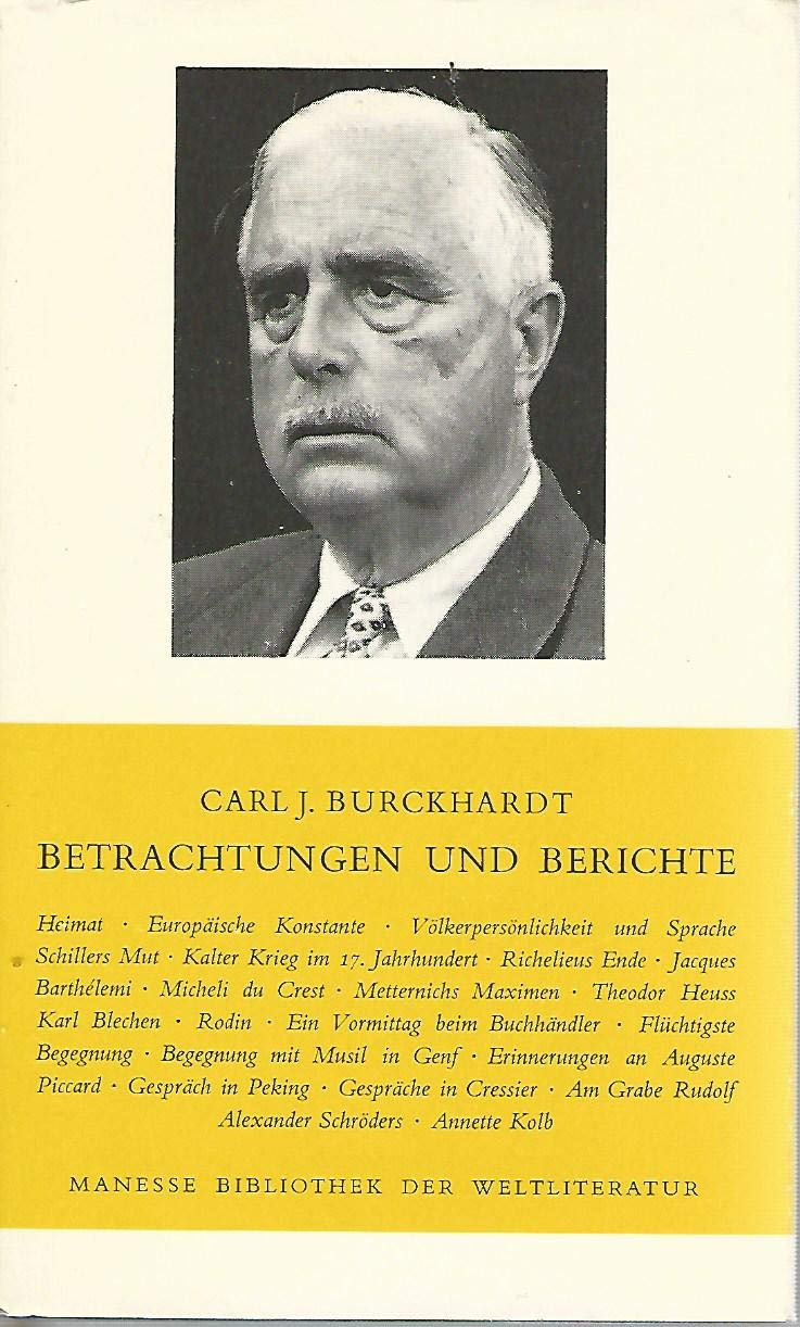 Betrachtungen und Berichte Fiction