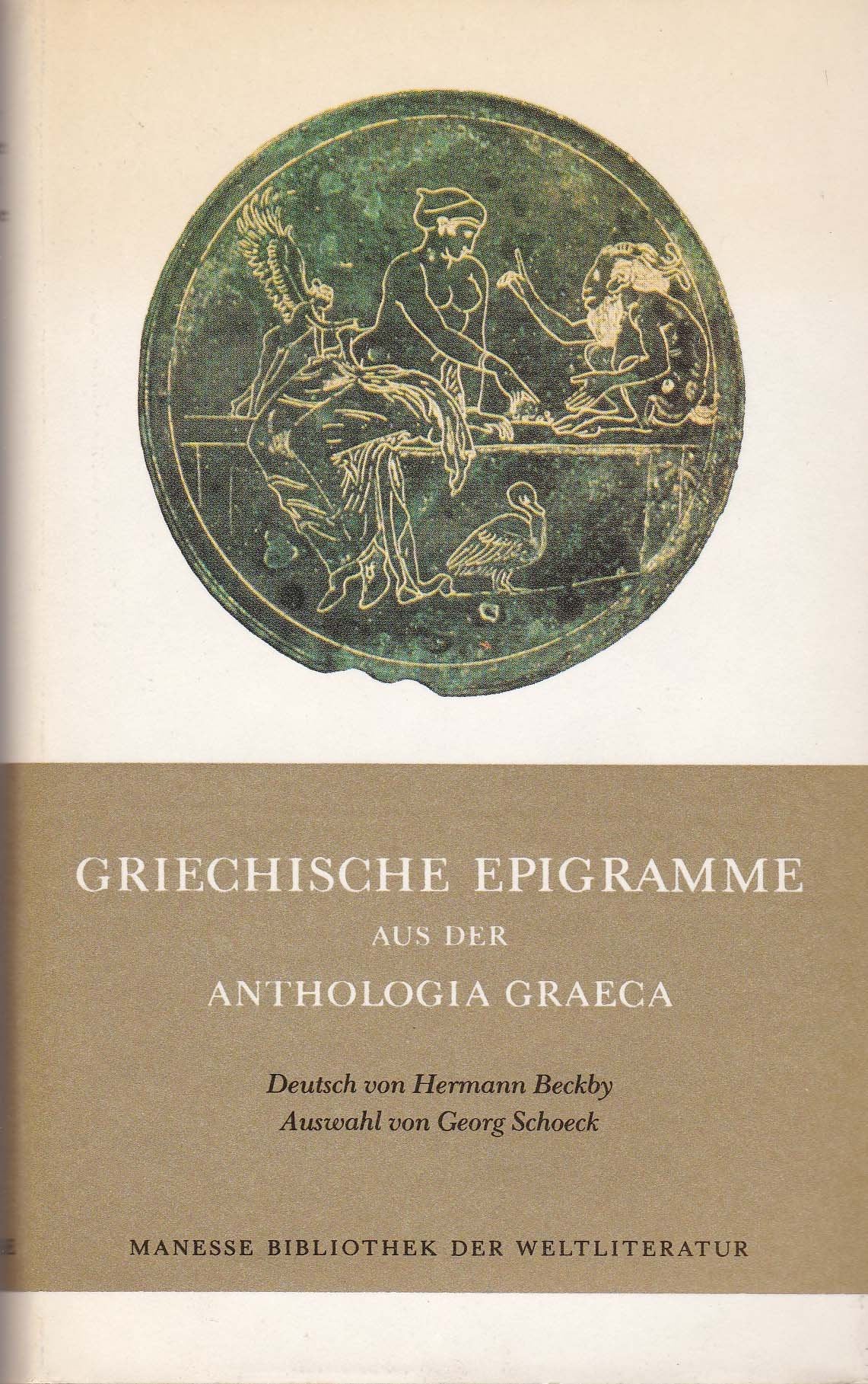 Griechische Epigramme aus der Anthologia Graeca Philosophy Books