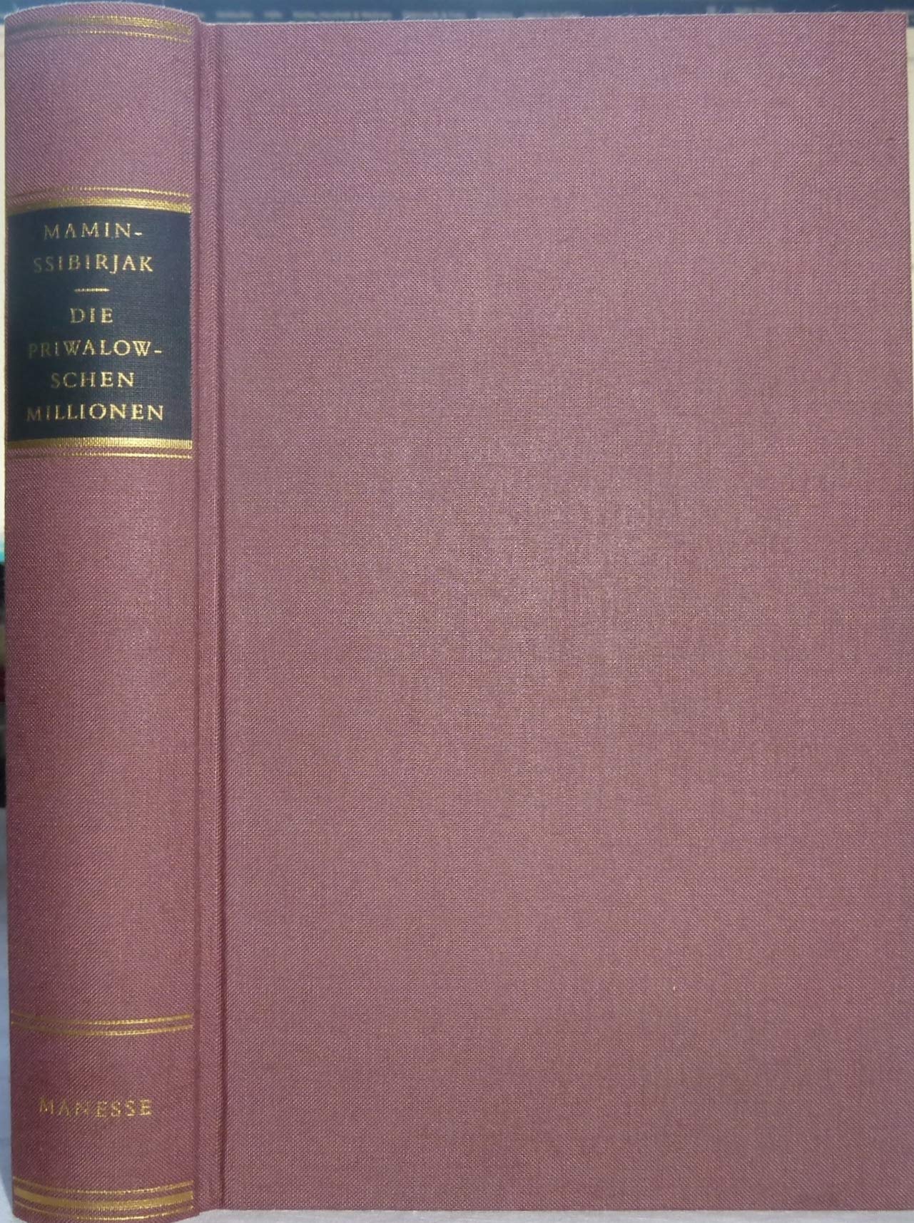 Die Priwalowschen Millionen Books