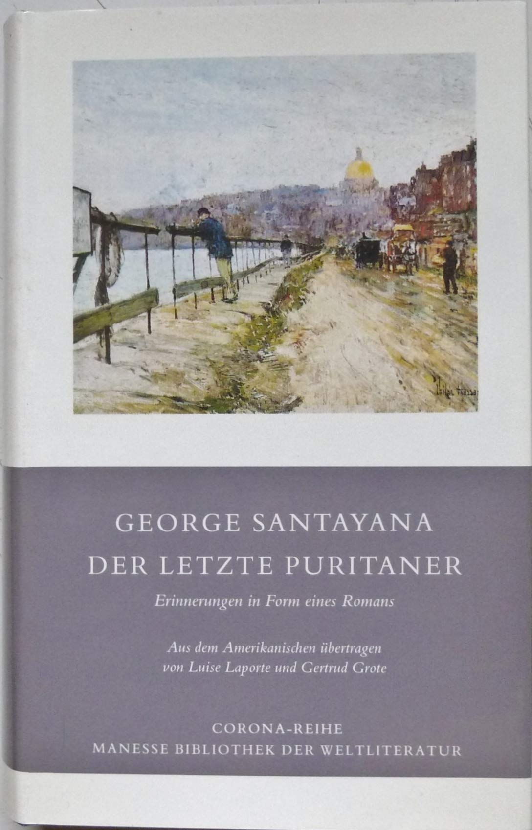 Der letzte Puritaner. Erinnerungen in Form eines Romans Memories