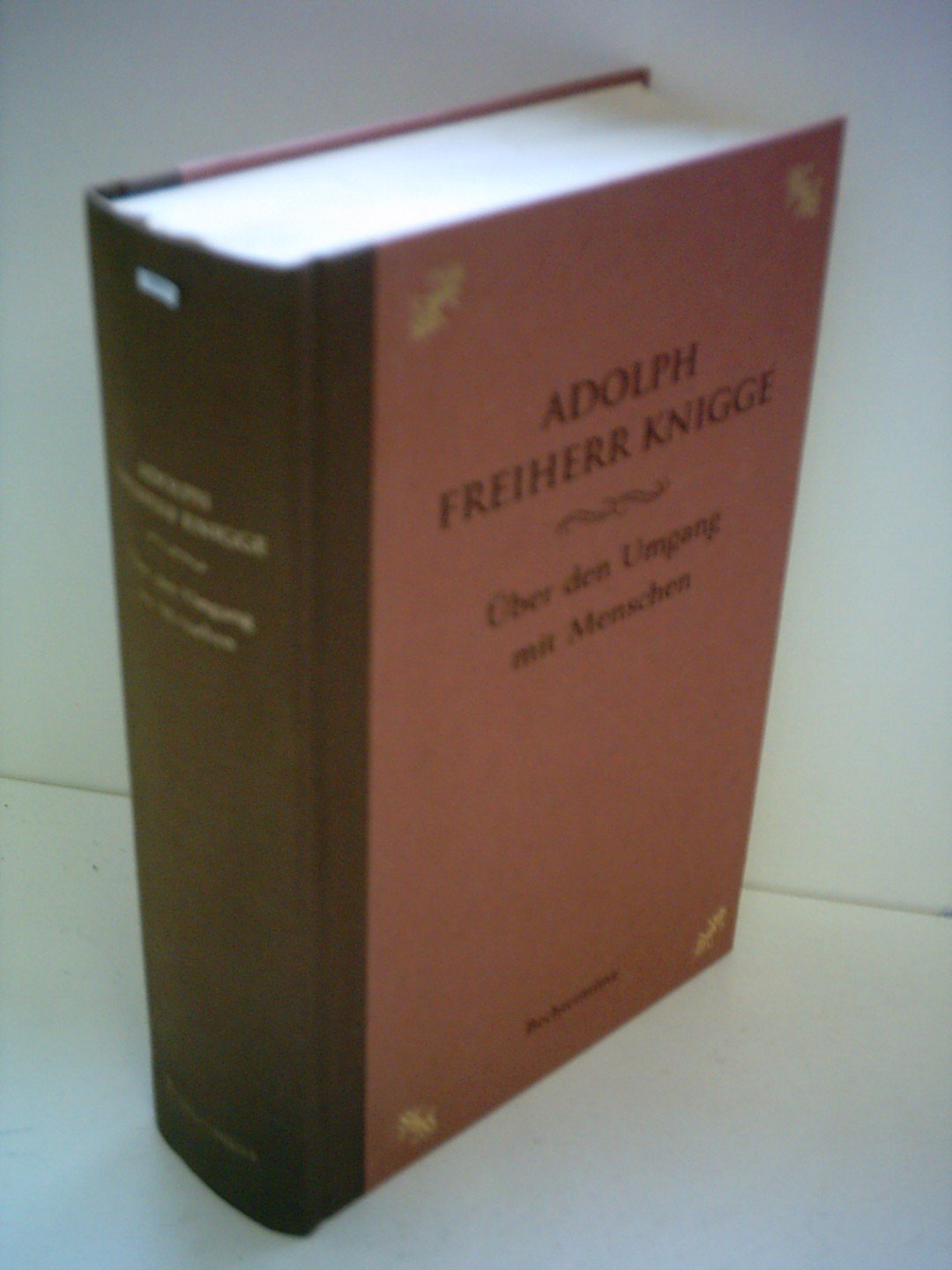 Über den Umgang mit Menschen Contemporary literature