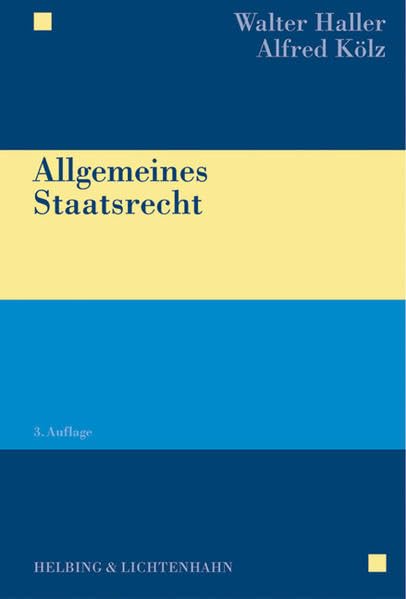 Product Image: Allgemeines Staatsrecht: Lehrbuch