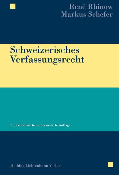Product Image: Schweizerisches Verfassungsrecht