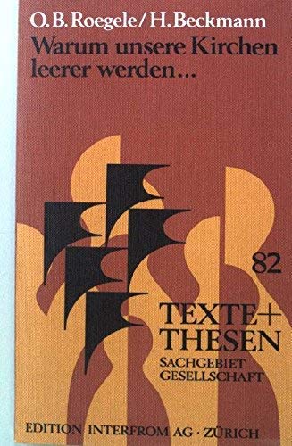 Warum unsere Kirchen leerer werden Books