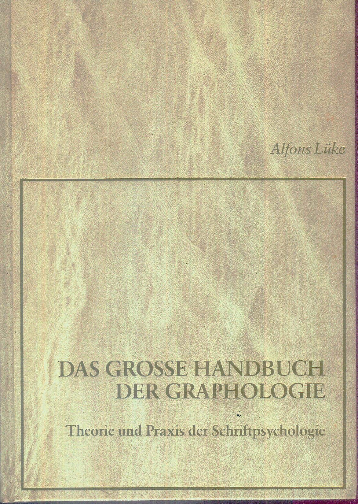 Das große Handbuch der Graphologie Fiction Books