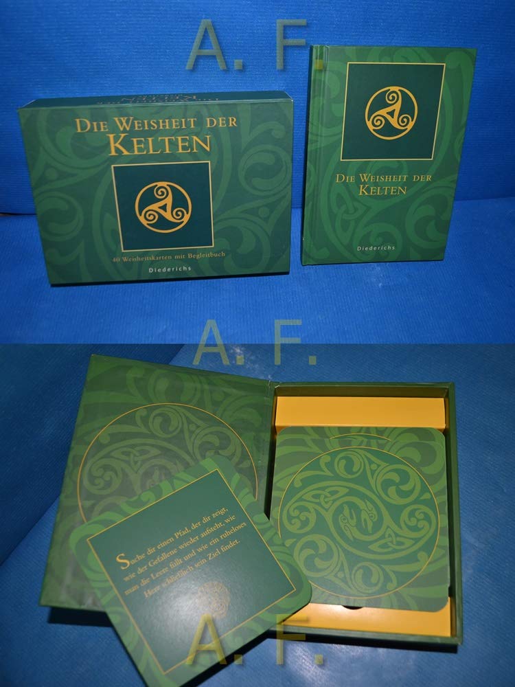 Die Weisheit der Kelten: 40 Weisheitskarten mit Begleitbuch Books