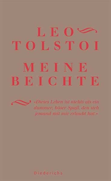 Meine Beichte Essays & Short Stories