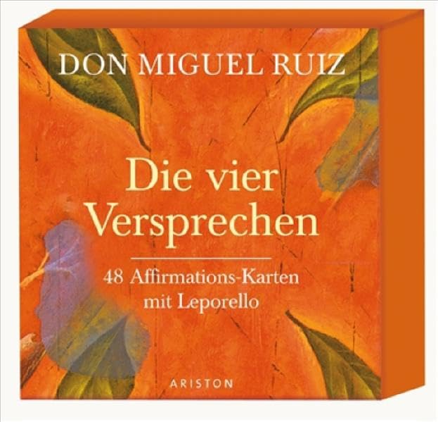 Product Image: Die vier Versprechen: 48 Affirmations-Karten mit Leporello