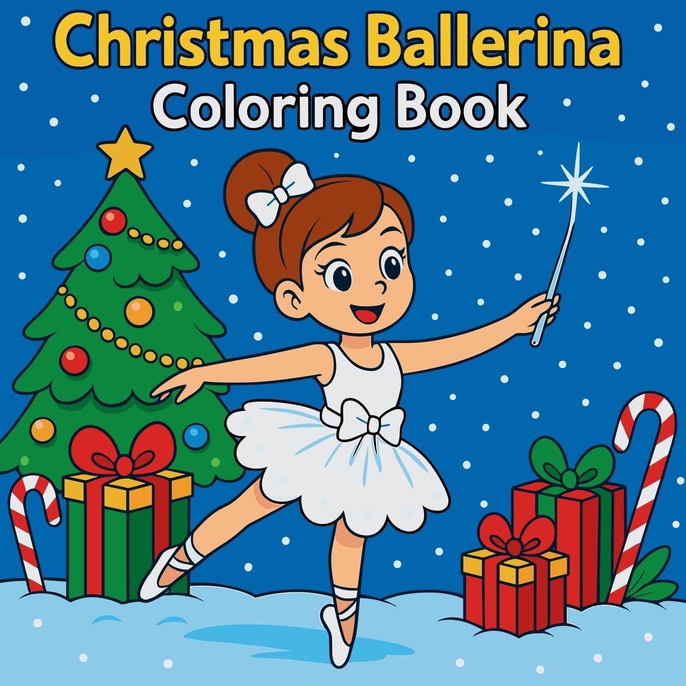 Christmas Ballerina Coloring Book Non-fiction