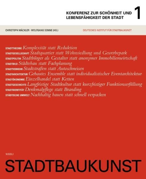 Konferenz zur Schönheit und Lebensfähigkeit der Stadt Architecture