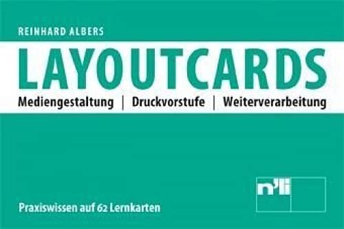 Layoutcards: Mediengestaltung | Druckvorstufe | Weiterverarbeitung Film, Art & Culture